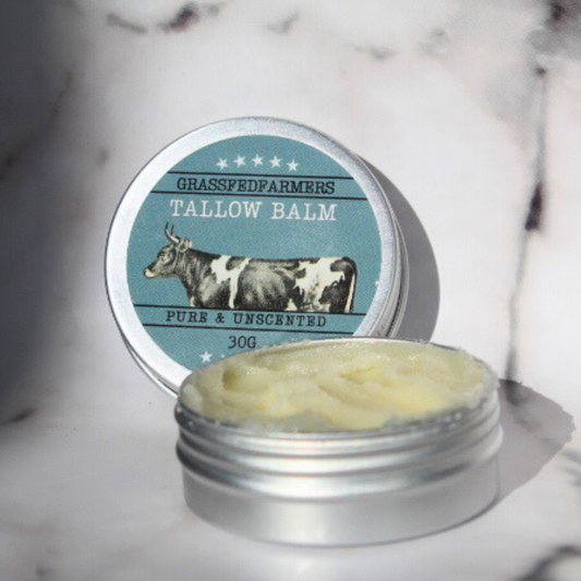 Grass Fed Tallow Balm | Sample/Travel Tin | 30ml